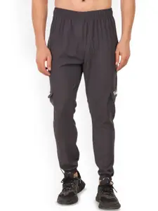 FABSTIEVE Men Cotton Mid-Rise Track Pants