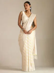Soch Woven Design Zari Tussar Saree