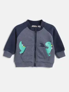 Chicco Boys Animal Printed Front-Open Sweatshirt