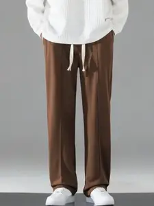 Imsa Moda Men Solid Front Line Track Pant