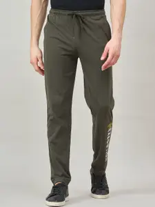Duke Men Cotton Mid-Rise Track Pants
