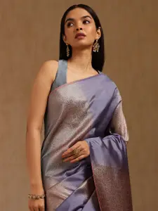 Soch Ethnic Motifs Woven Design Tussar Saree