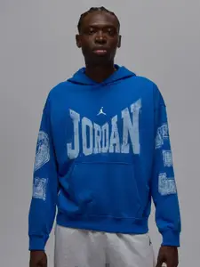 Nike Jordan Brooklyn Men Collegiate Pullover Hooded Sweatshirts