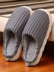 WOLVESDEN Women Self Design Slip-On