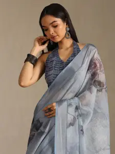 Soch Floral Printed Sequinned Saree