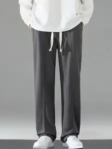 Imsa Moda Men Solid Front Line Track Pant