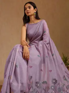 Soch Ethnic Motifs Woven Design Saree