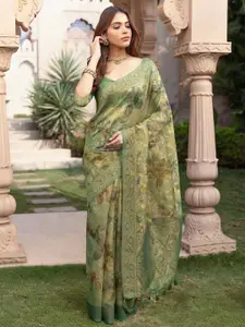 Soch Floral Print Saree