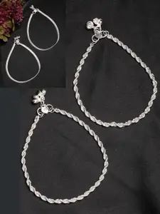 Anouk Silver-Plated Anklet