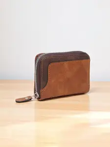 Provogue Men Zip Around Wallet with SIM Card Holder