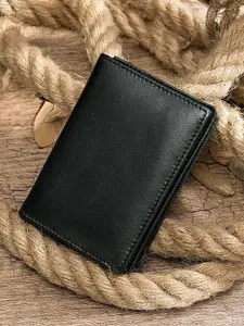 Provogue Men Leather Two Fold Wallet with SIM Card Holder
