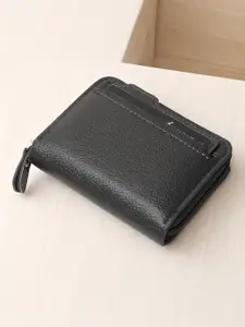 Provogue Men PU Zip Around Wallet