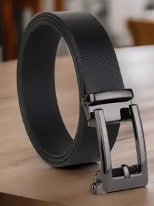 Provogue Men Textured Leather Belt