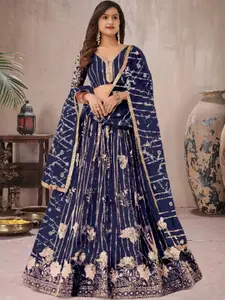 F Plus Fashion Multi Net Lehenga Choli