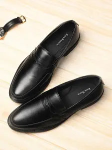 LOUIS STITCH Men Leather Formal Slip-Ons