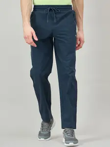 Duke Men Cotton Mid Rise Track Pants