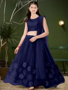 F Plus Fashion Pink Net Lehenga Choli