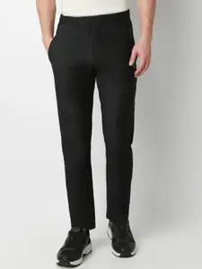 UnderJeans by Spykar Men Slim-Fit Mid-Rise Track Pants