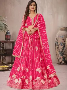 F Plus Fashion Multi Net Lehenga Choli