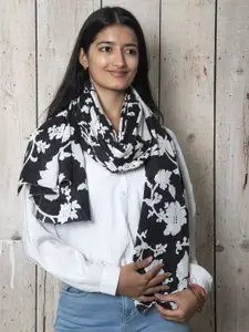 Contrast Living Women Printed Pure Cotton Scarf