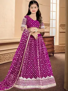 F Plus Fashion Black Net Lehenga Choli