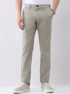 AD By Arvind Men Mid Rise Slim Fit Chinos
