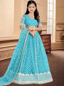 F Plus Fashion Black Net Lehenga Choli