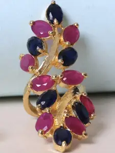 FASHION EMPIRE Brass Cubic Zirconia Ring