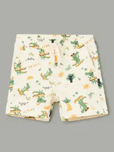 Juniors by Lifestyle Boys Printed Pure Cotton Shorts