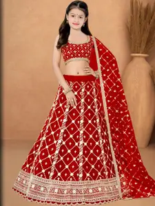 F Plus Fashion Multi Net Lehenga Choli