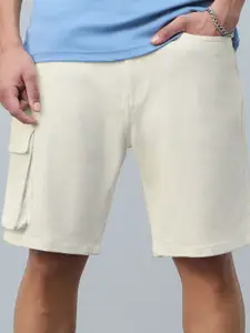 The Souled Store Men Regular Fit Cargo Shorts