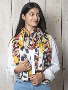 Contrast Living Women Printed Scarf