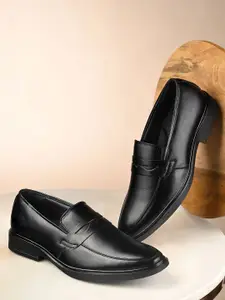 LOUIS STITCH Men Leather Formal Slip-Ons