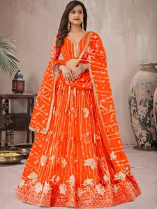 F Plus Fashion Multi Net Lehenga Choli