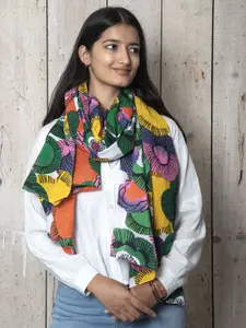 Contrast Living Women Printed Scarf