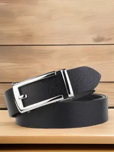 Provogue Men Textured Leather Belt