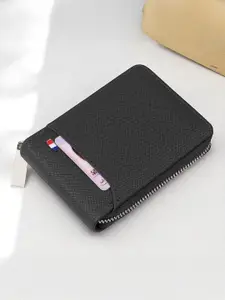 Provogue Men PU Zip Around Wallet