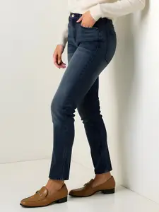 glitchez Women Relaxed Fit Light Fade Stretchable Jeans