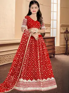 F Plus Fashion Multi Net Lehenga Choli