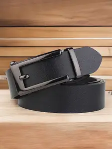 Provogue Men Textured Leather Formal Belt