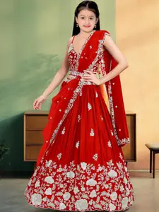 F Plus Fashion Pink Net Lehenga Choli