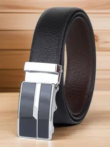 Provogue Men Textured Leather Reversible Belt