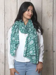 Contrast Living Women Printed Cotton Scarf