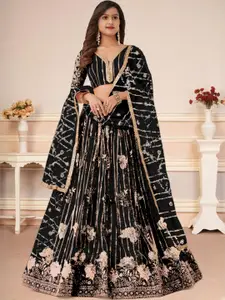F Plus Fashion Multi Net Lehenga Choli
