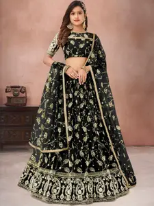 F Plus Fashion Multi Net Lehenga Choli