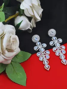 J & C Fashion Arena Gold-Plated Drop Earrings