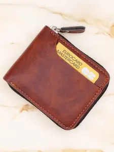 Provogue Men Zip Detail Zip Around Wallet