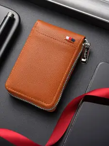 Provogue Men PU Zip Around Wallet