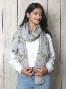 Contrast Living Women Printed Cotton Scarf