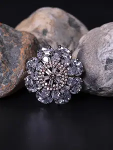 FASHION EMPIRE Women Silver Ring